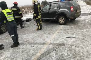 Kaktomuša snieguotame Vilniaus r. kelyje: nukentėjo moteris