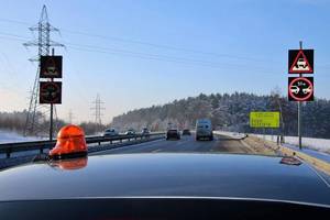 Magistralėje link Panevėžio vairuotojams – ypatingi kelio ženklai