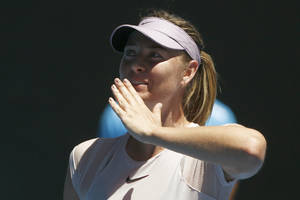 Marija Šarapova „Australian Open“ turnyre eliminavo Latvijos atstovę
