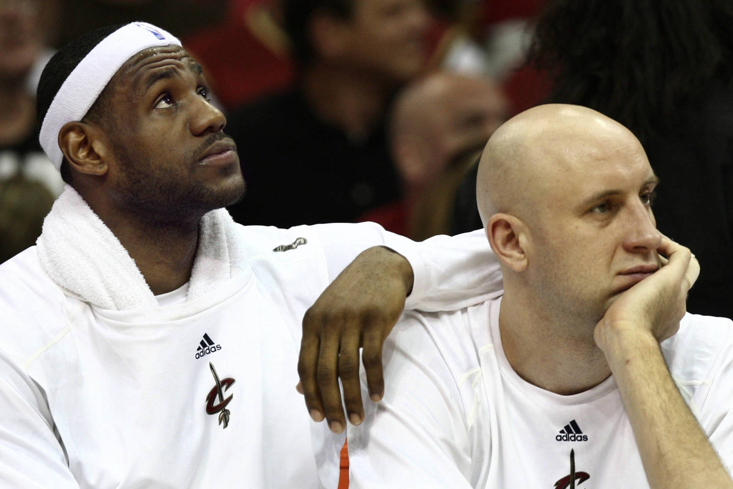 Ž.Ilgauskas ir L.Jamesas palaiko labai šiltus ir artimus santykius.<br> Reuters/Scanpix nuotr.