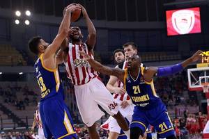 Eurolyga: „Olympiakos“ duso Rusijoje, „Žalgirio“ skriaudikai gavo antausį