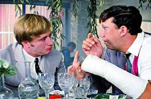 Kultinės komedijos „Briliantinė ranka“ filmavimas vos nesibaigė tragedija