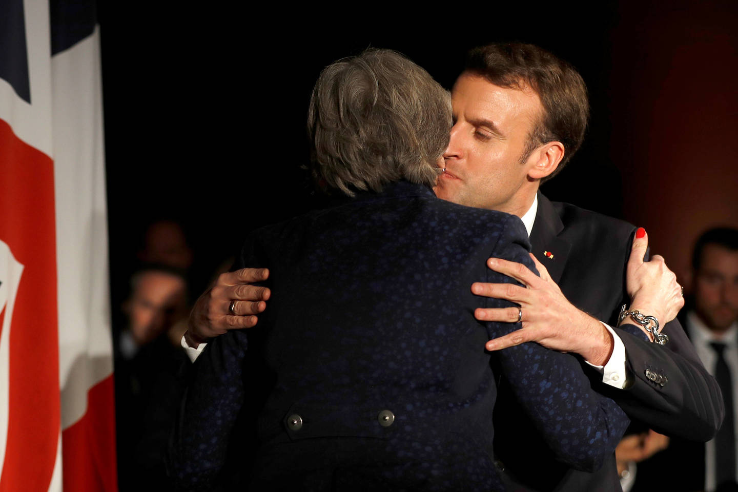 Th.May ir E.Macronas susitarė dėl saugumo.