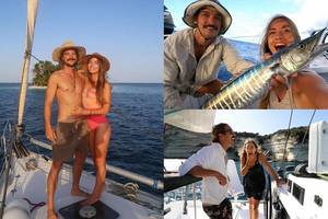 Jachta aplink pasaulį keliaujanti žavi pora priverčia aiktelėti