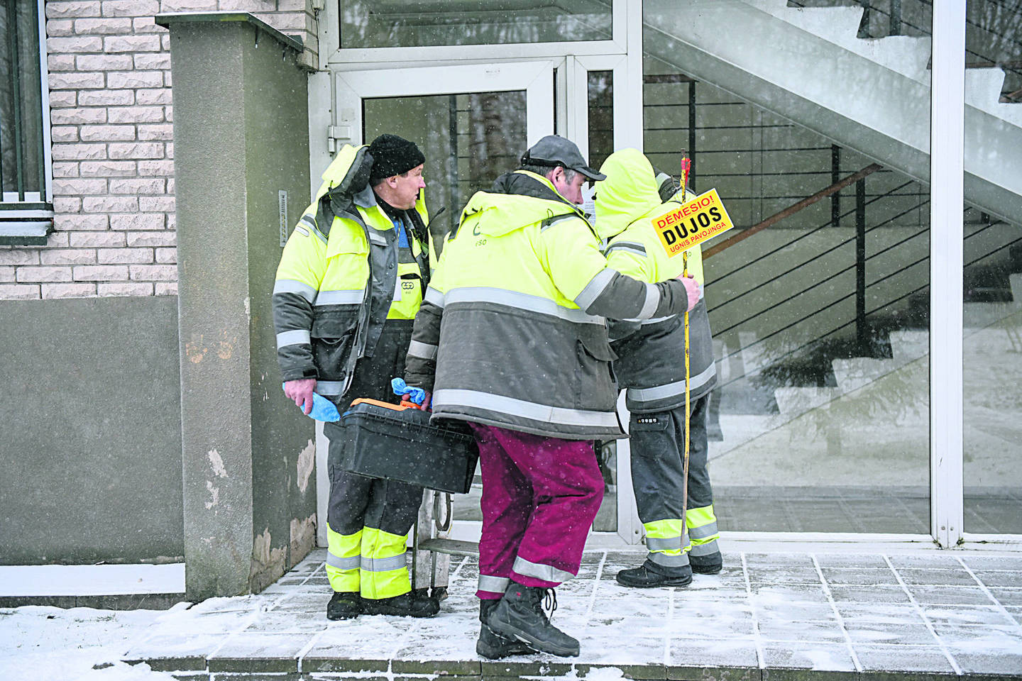 K.Borutos gatvės gyventojai niekaip nesuprato, kuo jie nusikalto dujininkams, kad jiems viduržiemį kone keturioms valandoms liepta išjungti šildymą.