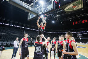 Triumfuojančio „Lietuvos ryto“ jaunimo treneris: „Mane komanda nustebino“