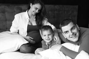 „Radistas“ Rolandas Mackevičius su žmona Ieva susilaukė antrojo vaiko