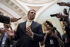 JAV Senato lyderiai susitarė dėl vyriausybės atidarymo, vyksta balsavimas