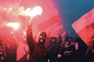 Lenkijos parlamente surado Adolfo Hitlerio garbintojų