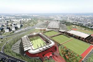 Nacionalinio stadiono konkurse liko tik „Axis Industries“ pasiūlymas 