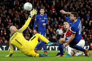 Londono „Arsenal“ išsviedė „Chelsea“ klubą iš lygos taurės varžybų