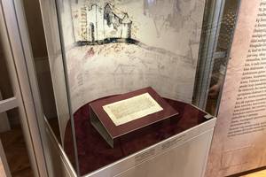 Į Vilnių atvežtas Gedimino laiškas, kabėjęs ant Rygos bažnyčios durų