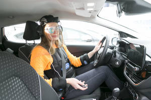 Eksperimentas: ką reiškia pagirios prie vairo