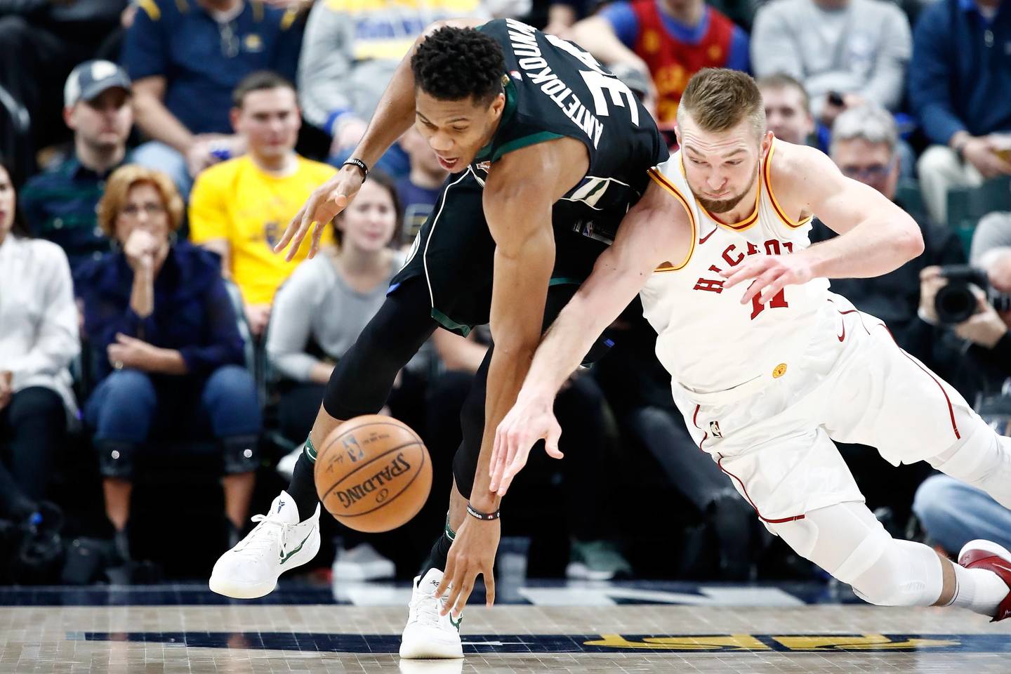 D.Sabonis Indianoje žaidžia itin solidų sezoną.<br> AFP/Scanpix nuotr.