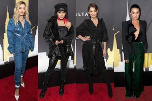 Holivudo garsenybės vakarėlyje nusprendė išvengti prabangių derinių