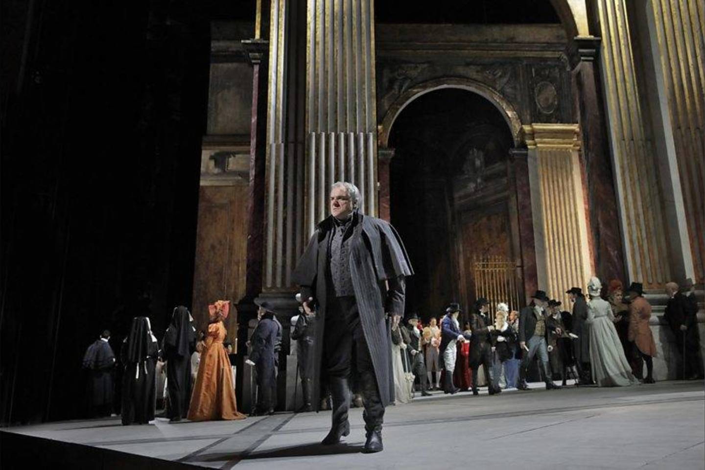  „Toskos“ scenografas - J.Macfarlane'as.<br> „Metropolitan Opera“ nuotr.
