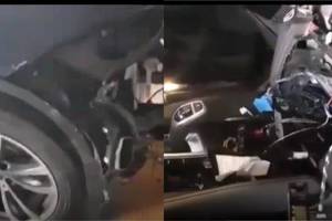 Aikštelėje prie Vilniaus oro uosto savo BMW palikęs rusas nustėro išvydęs, kas nutiko