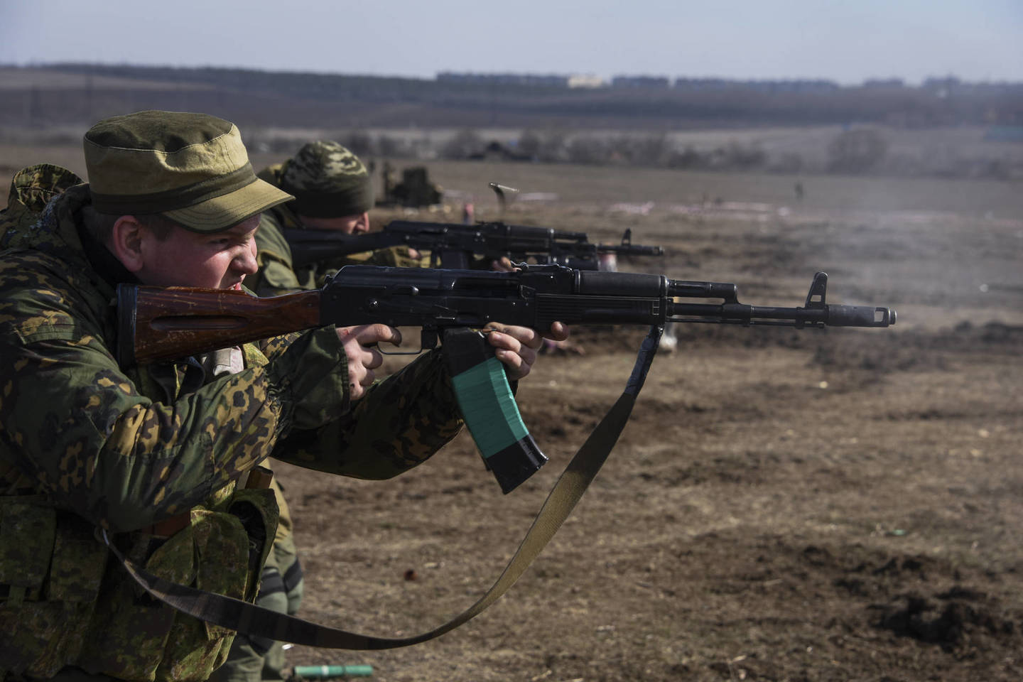 Rytų Ukrainoje žūsta kariai.<br>AP nuotr.
