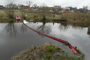 Panevėžyje į upę išsiliejo teršalai