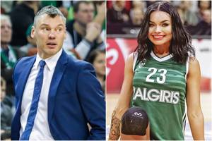 Kauno „Žalgirio“ šokėjos nuomonė: „Mane žavi Šarūno Jasikevičiaus charakteris“