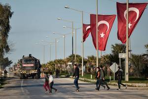 Turkijoje „dėl teroristinės propagandos“ prieš operaciją Sirijoje sulaikyta daugiau nei 300 žmonių