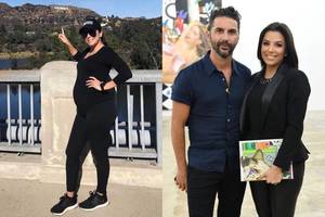 Nėščia „Nusivylusi namų šeimininkė“ Eva Longoria parodė padidėjusį pilvuką