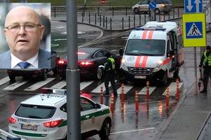 Kauno meras Visvaldas Matijošaitis partrenkė vyrą