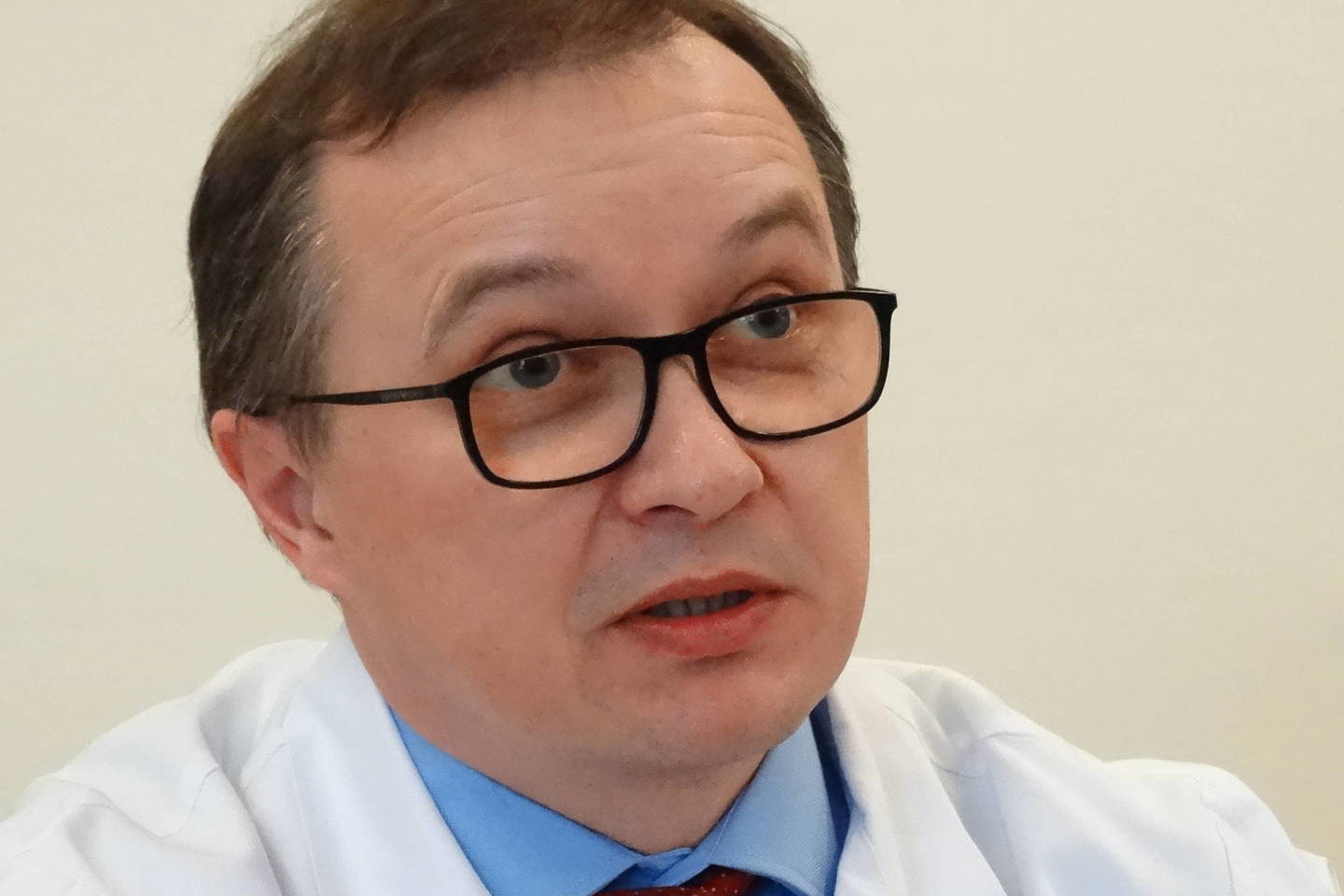  Kauno klinikų vadovas profesorius R.Jurkevičius.<br> A.Karaliūno nuotr.