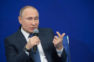 V. Putinas sureagavo į JAV paskelbtą sąrašą su jo artimiausiais rėmėjais