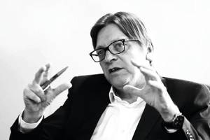 Į Vilnių atvykstantis Belgijos politikas siekia įkurti Jungtines Europos Valstijas