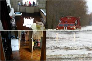 Galingas potvynis Pamaryje: vanduo skandina namus, paskelbta ekstremali situacija