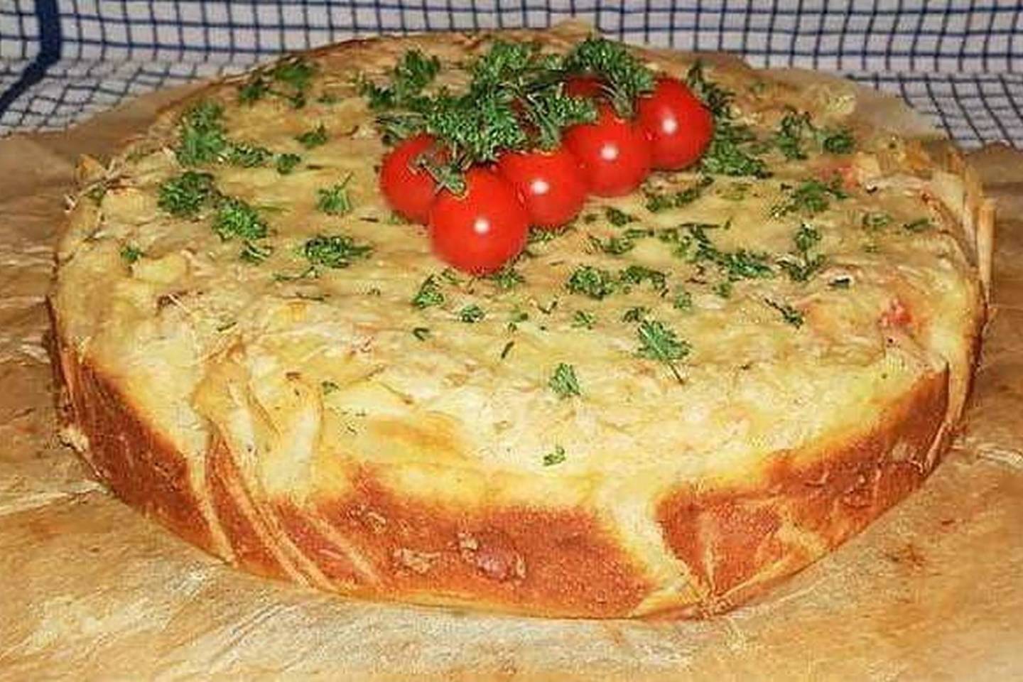 Žuvies pyragas.<br> Nuotr. iš „Skonio harmonija“.