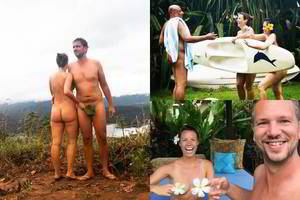 Nudistų pora stulbina pikantiškas akimirkas pateikdami itin išradingai