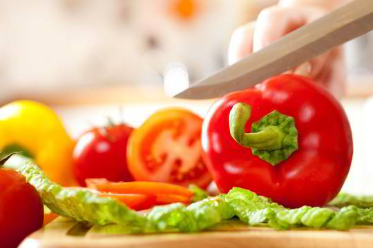 Paaiškino, kodėl prieš valgant daržoves jas verta supjaustyti