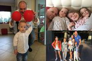 Kristupas Krivickas pasidalijo šmaikščia ūgtelėjusio sūnaus akimirka