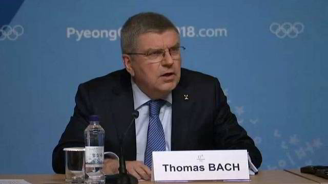 Rusijos sportininkų išteisinimas nuvylė Tarptautinio olimpinio komiteto prezidentą