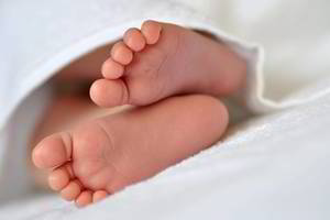 Tikras stebuklas: pėdos taškai, padedantys nuraminti verkiantį vaiką