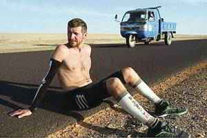 Panašu į tikrą beprotybę:  kasdien – du maratonai