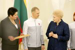 Prezidentė bus Pjongčange per žaidynių atidarymą 