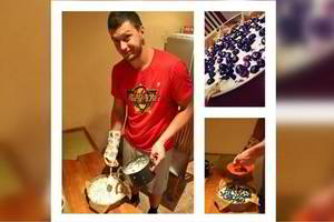 Kėdainiuose atsidūręs dvimetrinis ukrainietis virtuvėje kuria stebuklus