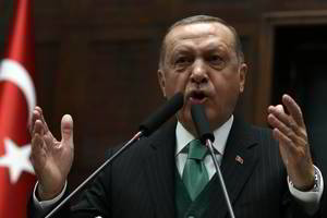 Turkijos prezidentas perspėjo JAV pasitraukti jai iš kelio