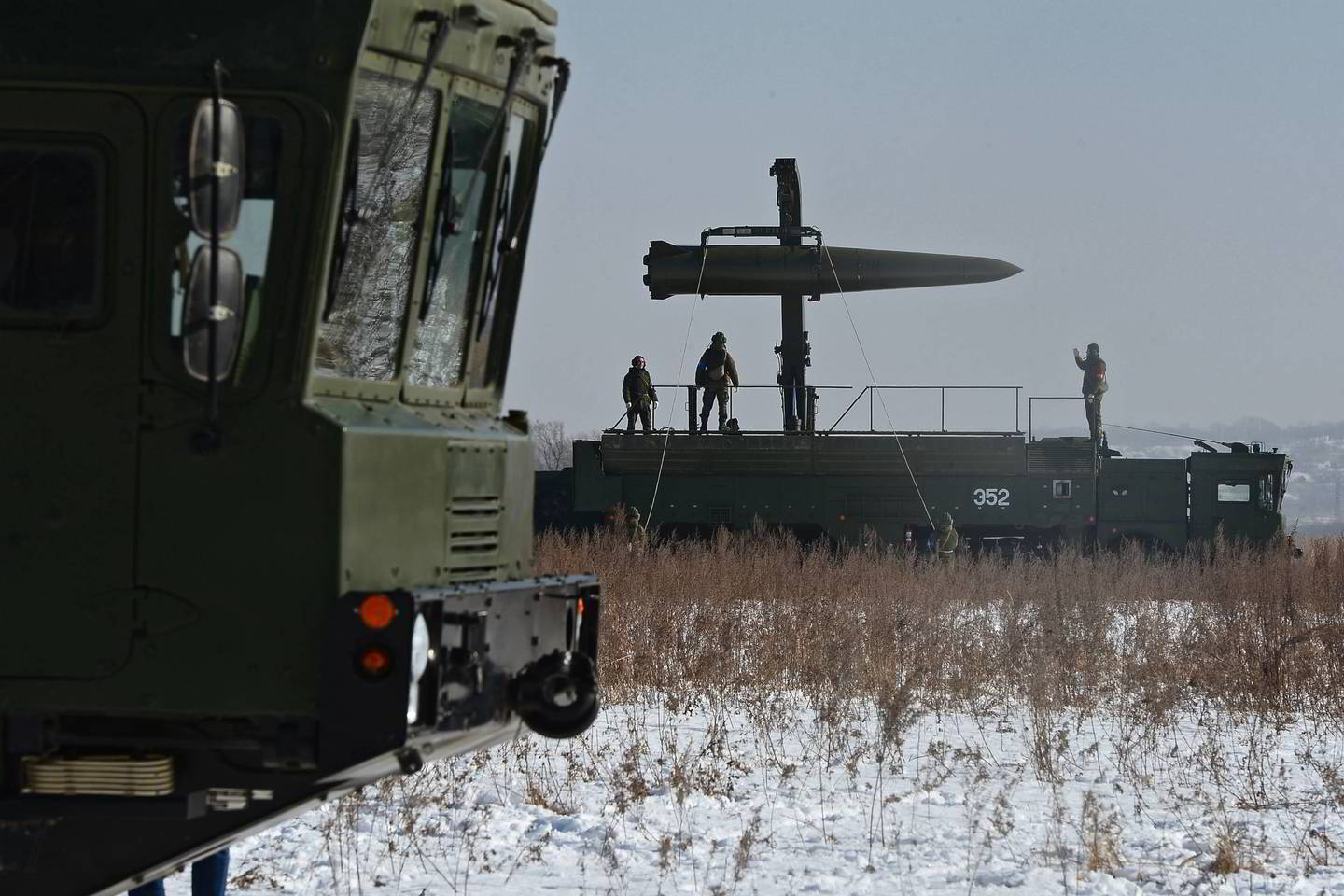 Prie pat Lietuvos esančios „Iskander“ raketos verčia nerimauti dėl ateities.<br> „Sputnik“/„Scanpix“ nuotr.