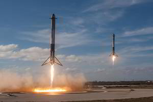 Kur dingo trečioji „SpaceX“ raketa?