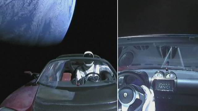 Perrašyta istorija – nufilmavo „pasivažinėjimą“ kabrioletu atvirame kosmose