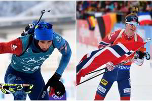 Pjongčango žvaigždės: vyrų biatlone – dviejų galiūnų dvikova