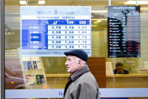 Bankais pasitiki dauguma Lietuvos gyventojų