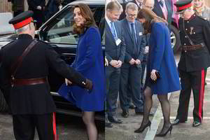 Moteriškos bėdos: Catherine Middleton kulniukas vos neišvertė jos iš koto