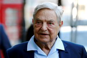 Milijardierius G. Sorosas kampanijai prieš „Brexit“ paaukojo 400 tūkst. svarų