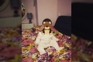 Irūnos Puzaraitės septynių mėnesių sūnus jau savarankiškai sėdi