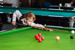 Lietuvos devynmetis snukerio talentas skaldo antausius ir profesionalams